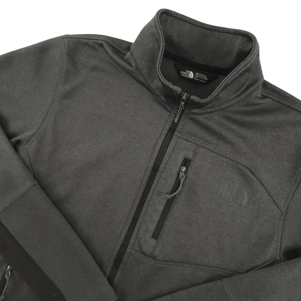 The North Face Jacket Mens‎ Small Gray Softshell Full Zip Hiking NF00CUN8DYZ